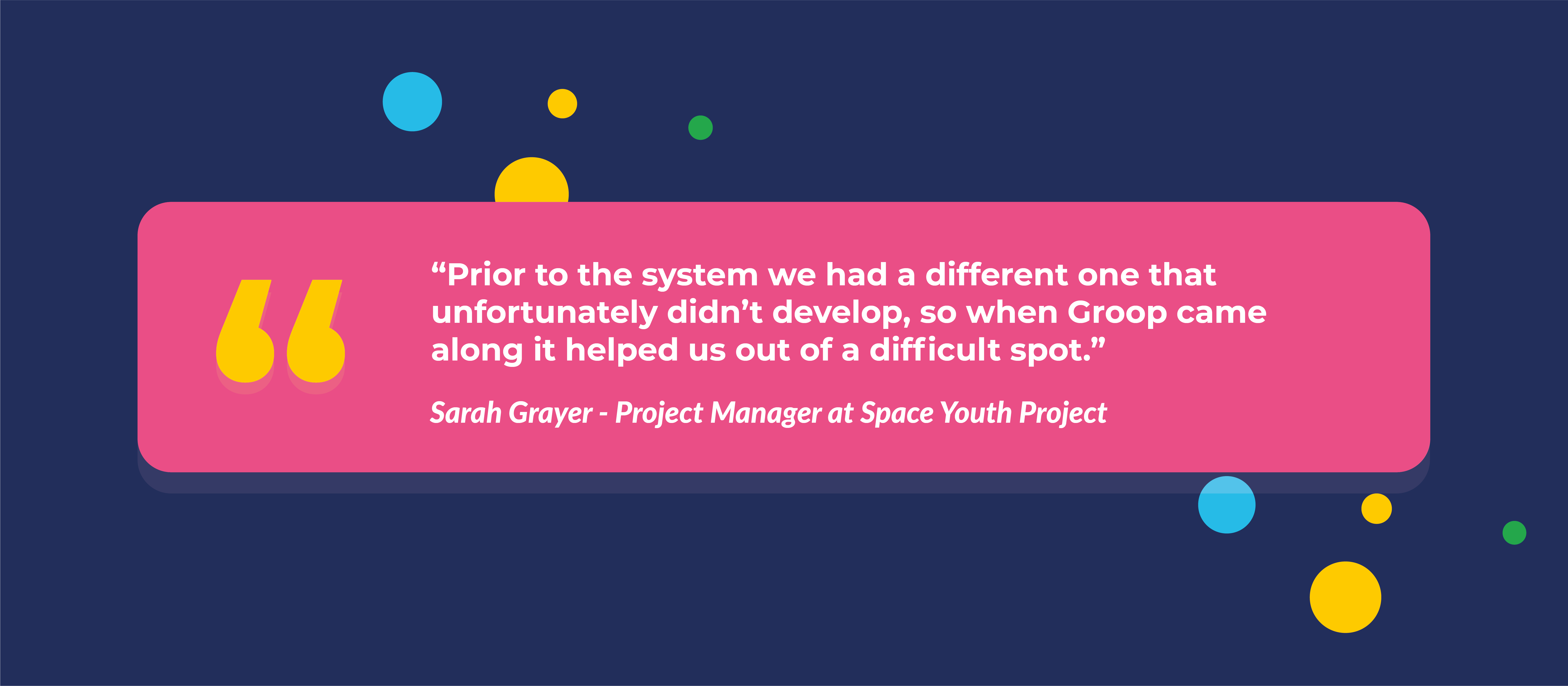 Sarah Grayer Space Youth Project